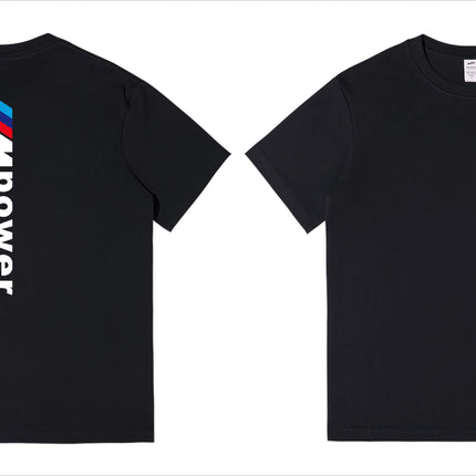 Men's 2026 BMW M POWER Short Sleeved T-shirt Men's Half Sleeved Clothing Custom Team Clothing Motorcycle Riding Clothing Trend