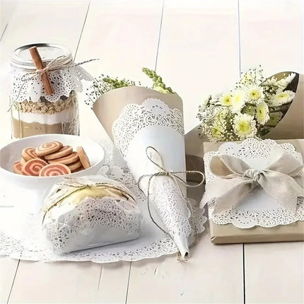 Lace Doily Paper Pads / Napperons Dentelle