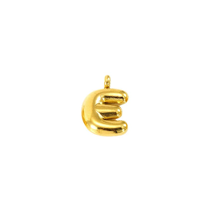 2026 new Bohemian style stainless steel gold-plated letter pendant necklace with personalized and fashionable letters to choose