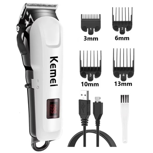 Electric Hair Clipper Hair Cut Machine Wireless Trimmer Men Professional Clipper Machine Rechargeable Hair Cut Barber 809A