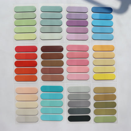 100 Sheets Transparent Sticky Notes Self-Adhesive BookMarker Annotation Reading Book Clear Tab Kawaii Cute Stationery