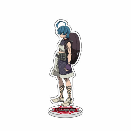 Anime FigureGachiakuta Acrylic Stand Model Plate Keychain Rudo Enjin Zanka Riyo Jabber Desk Decor Collection cosplay fans gifts