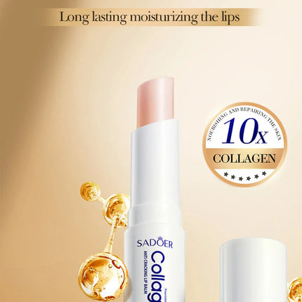 Collagen Moisturizing lipstick Dry Lip Balm in Winter can moisturize skin for a long time