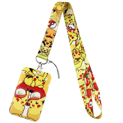 Cute Anime Credential Holder Cool Game Elf Lanyards for Key Neck Strap For Card Badge Gym Keyring Accessories Gifts for Friends