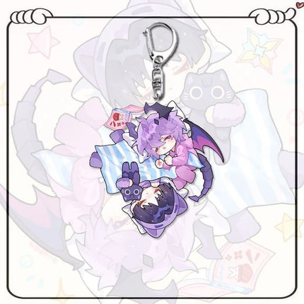 Game Durin Balladeer Wanderer Cosplay Keychain Kawaii Acrylic Keyring Key Chain Bag Ornament Decoration Props