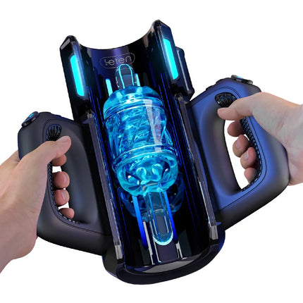Leten THRUSTING-PRO High Speed Automatic Telescopic Male Masturbator Vagina Blowjob Piston Masturbation Cup Sex Toys for Men