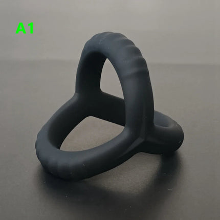 Penis Ring Reusable Silicone Semen Cock Ring Penis Enlargement Delayed Ejaculation Sex Toys For Men