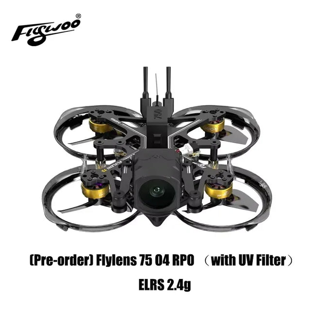 Flywoo Flylens 75 HD O4 PRO 2S Whoop FPV Drone V1.3 Quadcopter Racing Drone with Streaming
