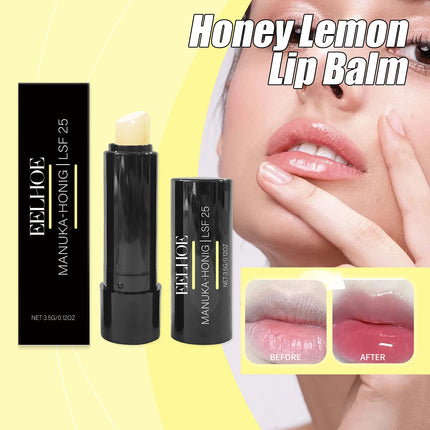 Honey Lemon Lip Balm Deep Moisturizing Prevent Lips From Drying Out and Cracking Repair Lip Barrier Daily Moisturizing Lip Balm