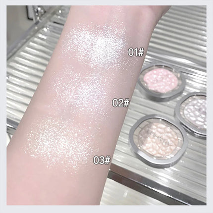 Highlighting Powder Pearlescent Fine Mashed Soft Texture LEEINTO Non-flying Powder Brightening Long-lasting Highlighter Palette