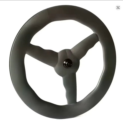 T1000 700C Road Bicycle 3 Spoke Carbon Wheels TT bike Wheelst Clincher /Tubeless Tri spoke wheel