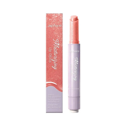 Moisturizing Plumping Lip Gloss Balm Hydrating Volumizing Lip Balm Gloss Long-Lasting Nourishing Smooth Lip Care Product