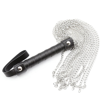 Bdsm Metal Chains Whip Flogger Ass Spanking Bondage Sex Toys For Couples Fetish Women And Men 2 Type Heavy Whip Adult Games