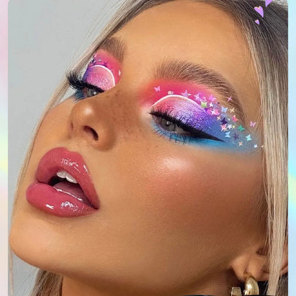 "Chameleon Multichrome Eyeshadow - Color Shifting Pressed Pigment for Metallic & Holographic Makeup"