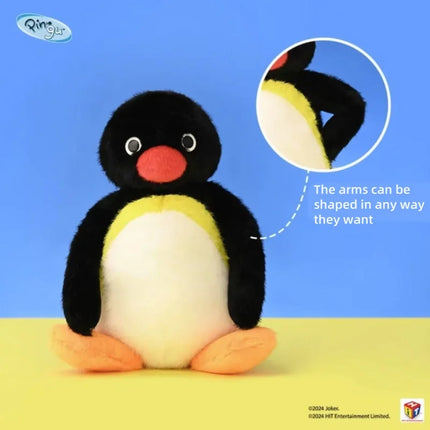 45/60/85cm Penguin movable joints Plush Toy Pingu Kawaii Penguin Stuffed Doll Cartoon Animal Cute Home Decor Kid Birthday Gift