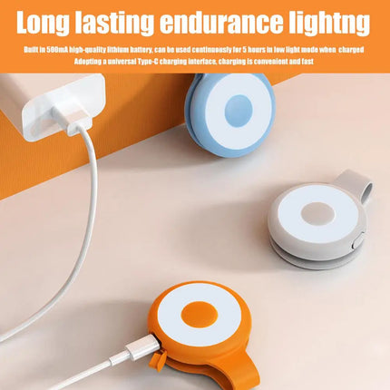 Magnetic Light for MagSafe Multifunctional Magnetic LED Flashlight-Mini Keychain Rechargeable Battery Compact LED Phone Light