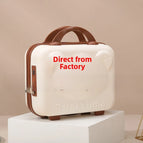 14-inch / Pink with white (No Lock + half pocket cloth)