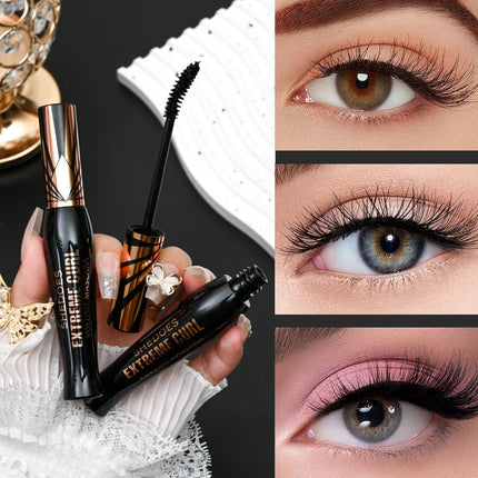 Extreme Curl Mascara - Waterproof Smudge-Proof Long-Lasting Thick Lashes