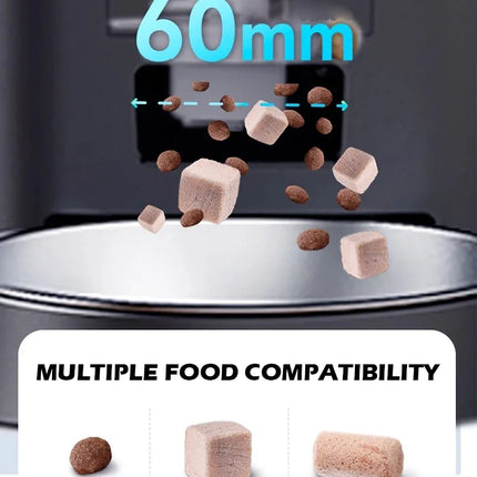 Furpipi 8L Smart Automatic Cat Feeder with 1080P HD Camera 5G WiFi Pet Feeder Tuya App Control Smart Dog Cat Kibble Dispenser