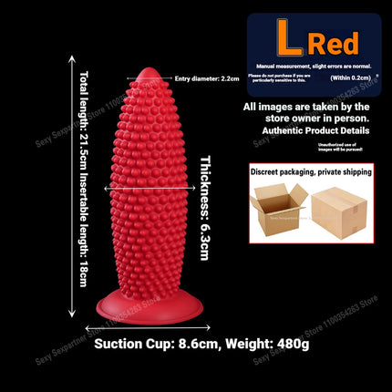 Super Big Anal Dildo Particle Stimulation Anal Plug 6xl Fisting Dilatador Anal Balls Silicone ButtPlug Anal SexToy For Women/Men