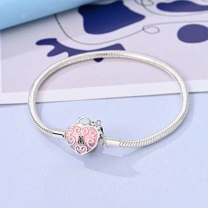 925 Sterling Silver Bracelets 17-20CM Original Leaf Clover Butterfly Heart Bracelet Fit DIY Charms Beads Fashion Women Jewelry