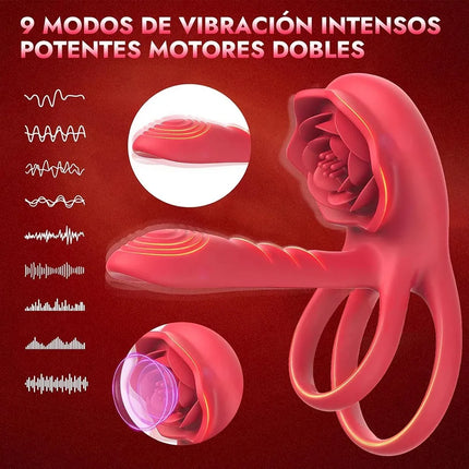 Powerful Penis Ring Vibrator Remote Control Cock Ring Delayed Ejaculation G-spot Clitoral Stimulator Adults Sex Toys for Men
