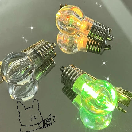 1Pcs New Funny Luminous Hairpin Lighted Bulb Shape Hair Clips for Women Strange Creative Party Hairpins Girls Hair Accessories