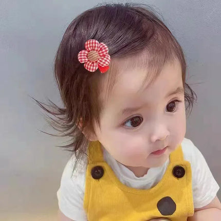 5Pcs/set Cute Bow Flower Hair Clips for Baby Girls Sweet Princess Rabbit Hairpins Kids Hair Accessory