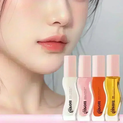 Gisou Original Moisturizing Watermelon Lip Oil Gloss Care Of The Lips Benetitnt For Lips Plumping Exfoliating Plumping Lip Balm