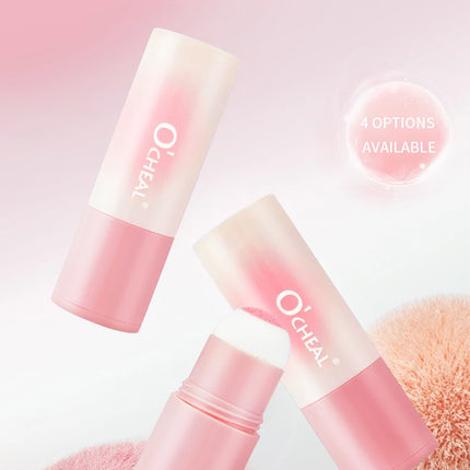 Blush Stick Brightening Contour Powder Shadow Blusher Waterproof Eyes&lip Cheek Tint Beauty Blush Stick Sponge Makeup Cosmetics