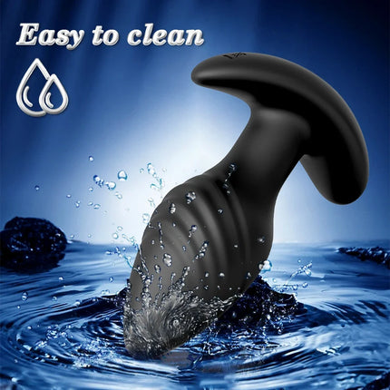 APP Control Rotation Butt Plug Anal Plug for Men 360° Wiggle Prostate Massager Anal Vibrator for Gay Adult Goods Sex Toy for Men