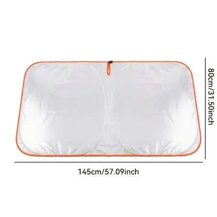 Newly Launched Vehicle Front Windshield Sun Shade UV Sun Block Heat Insulation Interior Car Window Sun Visor Protection