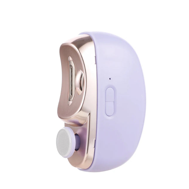 Electric Nail Clippers Automatic Anicure Trimmer With Light Adult Baby Fingernail Toe Scissors Pedicure Polishing Nails Cutter