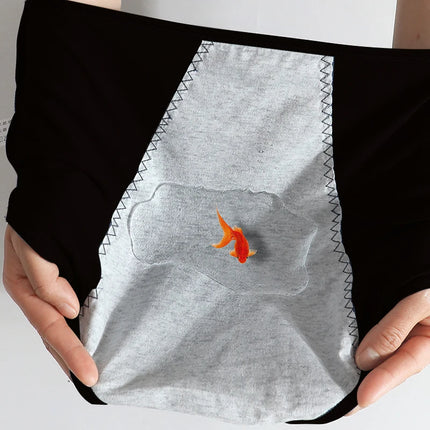 4Pcs Women's Panties High Waist Leak Proof Menstrual Pants Widen Period Underwear Physiological Cotton Plus Size Female Briefs