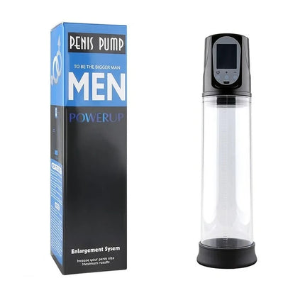 Male Masturbator Penis Pump Enlarger Transparent Visual Male Sex Toys for Men APP Control Vibrating Vacuum Suction Glans Trainer