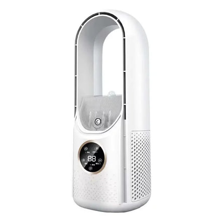 Bladeless Fan Portable Air Conditioner Led Display Desktop Fanless Blade Cooler Cooling Fan Tower Air Cooler For Office Bedroom