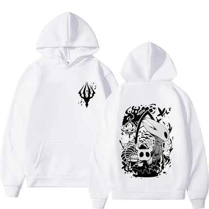 Game Hollow Knight Graphic Hoodie Men Women Clothing Casual Oversized Streetwear Male Vintage Fleece Hoodies Fans Gift hoodies