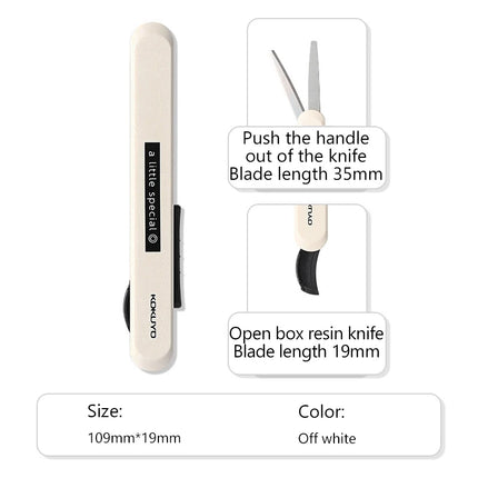 1pc Multifunctional Scissors Compact Pocket Portable Scalable Folding Stainless Steel Scissors Sharp Travel Scissors