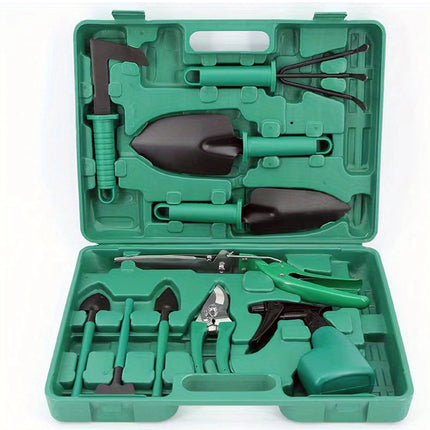 12pcs Gardening Tool Set Garden Tools Included Shovels, Rakes, Hoes, Pruners, Watering Can Gardening Tools For Home Gardening