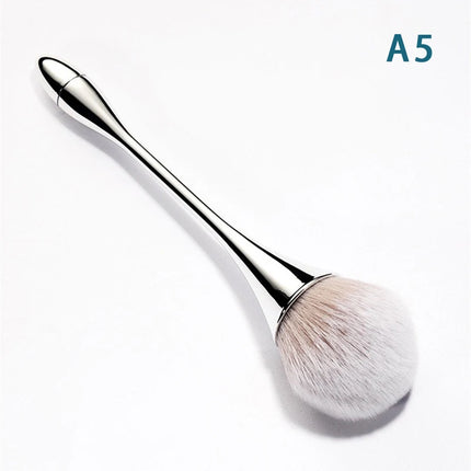 Nail Cleaning Dust Brush For Manicure Beauty Long Handle Brush Blush Powder Gel Nail Accessories Tool7 Style