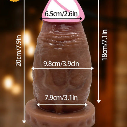 Realistic Big Huge Thick Anal Dildo Butt Plug Giant Large Soft Silicone Anal Plug Expander Training Adult Sex Toys for Women XXL
