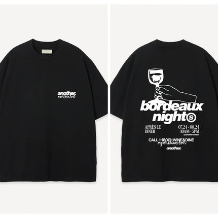 Streetwear Oversized Y2K Unisex New Trend Print Cotton Round Neck Short Sleeve Fashion Casual Loose T-Shirts Fashion Tops