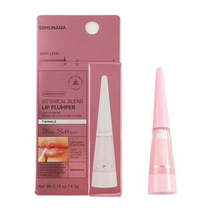 Korean Lip Plumper Oil Long-lasting Lightweight Deep Moisturizing Instant Plumping Non-greasy Lip Plumping Balm