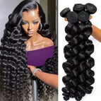 12A Loose Wave Hair / 24 24 24 / VIRGIN HAIR|United States
