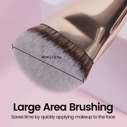 MAANGE Contoured Foundation Brush Foundation Makeup Brushes Face Brush For Liquid Or Cream Foundations Makeup Tool for Beauty