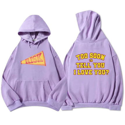 Gracie Abram English Alphabet Men's Hoodies Boys Harajuku Girls Pullover Fancy Music Gift Casual Loose Comfortable Sweatshirt