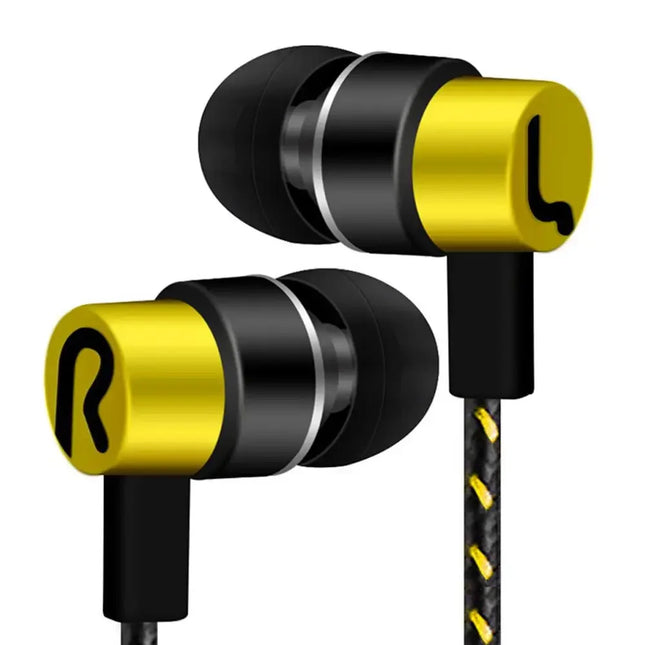 High Quality 3.5mm Super Bass In-Ear Stereo Earbuds Earphone Cool Colorful Earphone for Samsung Huawei Xiaomi LG Universal