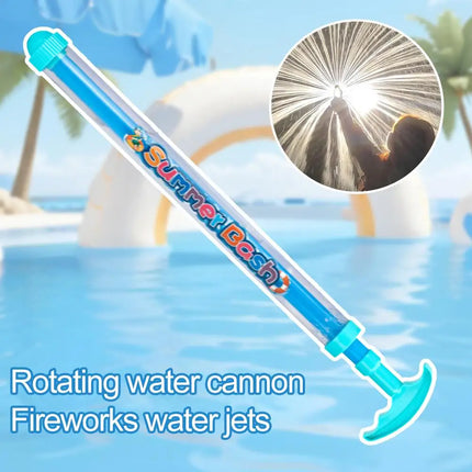Spray Toy Pull-Back Water Gun for Outdoor Splash Games Pool Lawn Activities Kids Summer Interactive Beach Toys