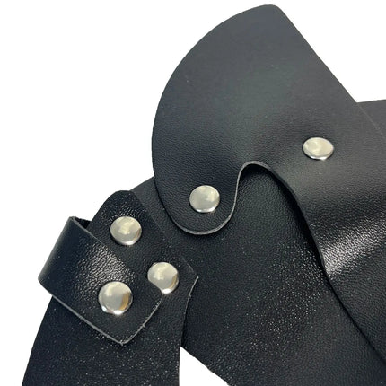 Women Sexy Leather Mask Gothic Cosplay Masquerade Ball Half Face Cat Mask BDSM Sex Games Toy Party Fancy Masks Accessories