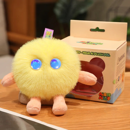 Ai Chatting Early Education  Toy Rabbit Round Smart Ai Desk Companion Gift 66 Internationally  Languages For Friends Classmates